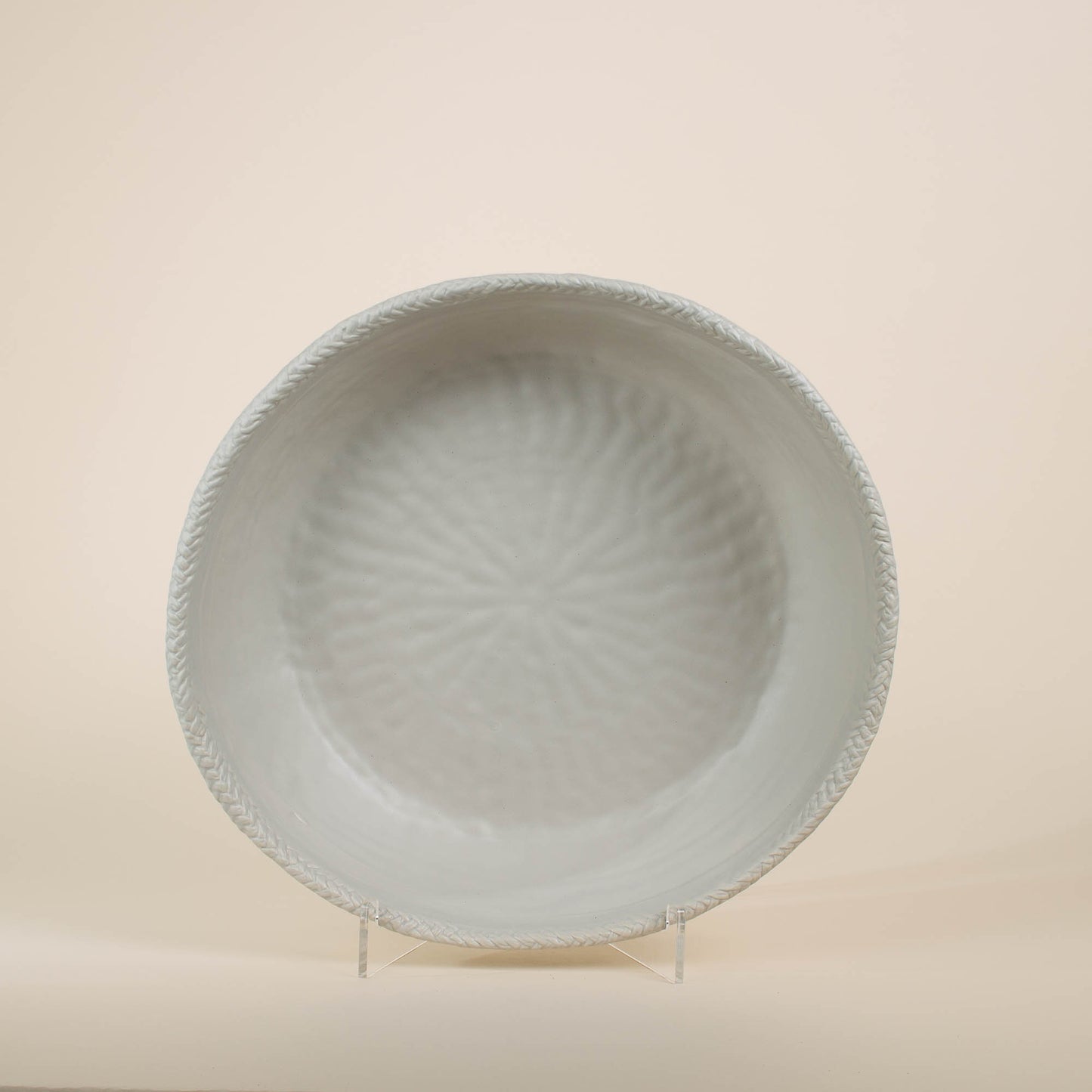 
                  
                    Grey Cross Weave Bowl
                  
                