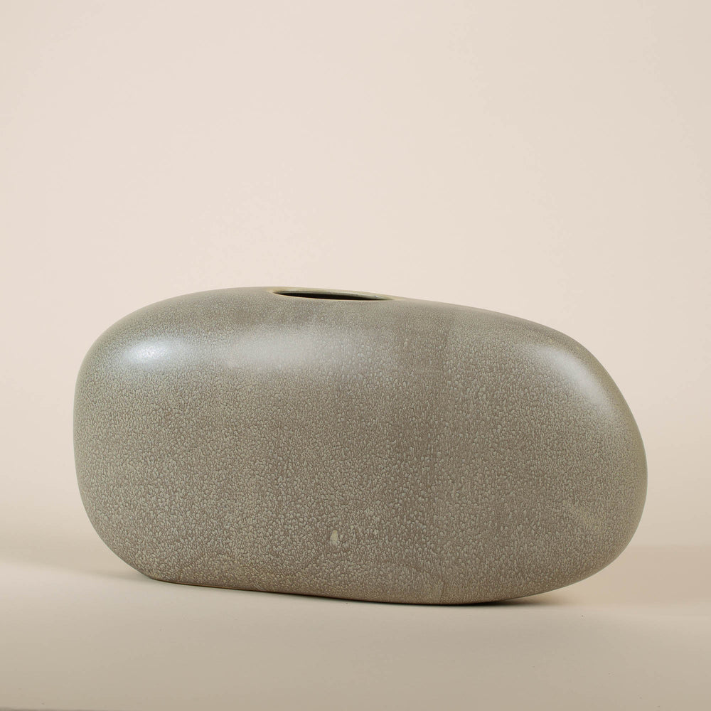 Splash Oval Pebble Vase