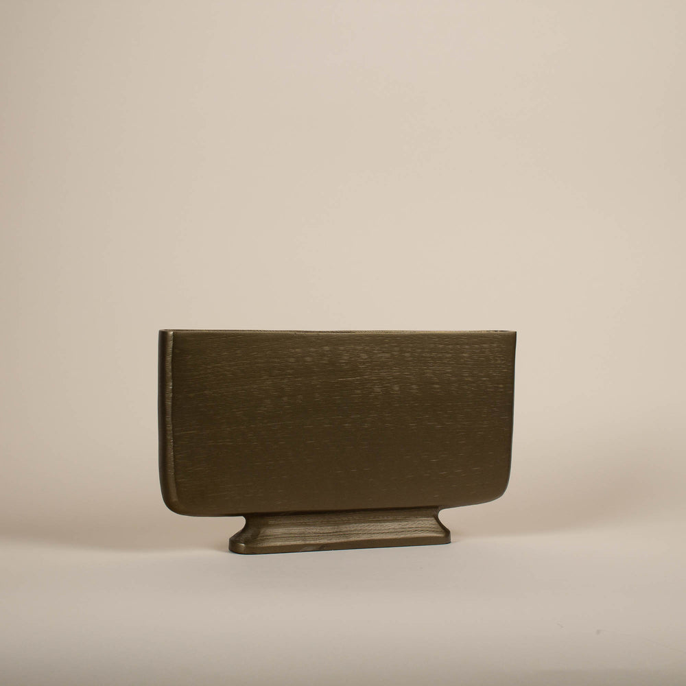Lyra Wide Flat Vase