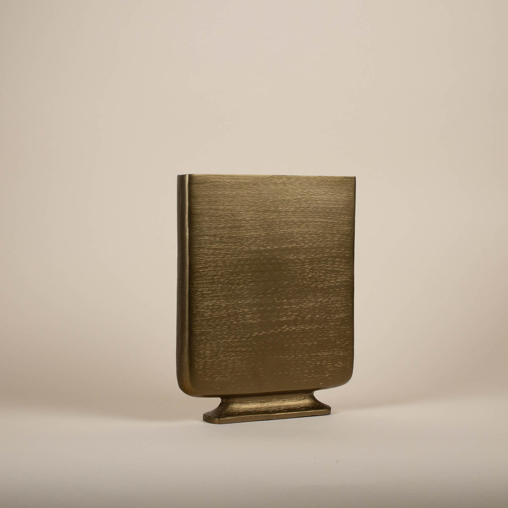 Lyra Tall Flat Vase