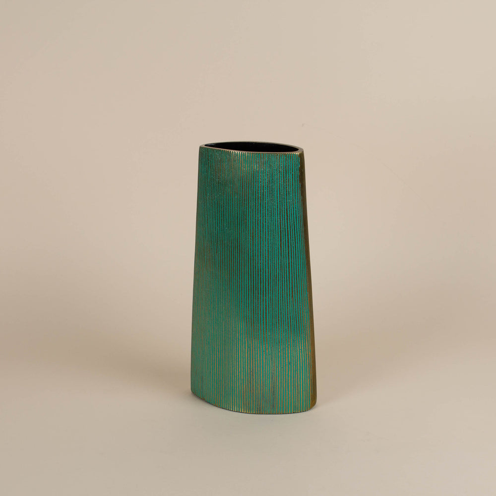 Pari Green Vase - Small