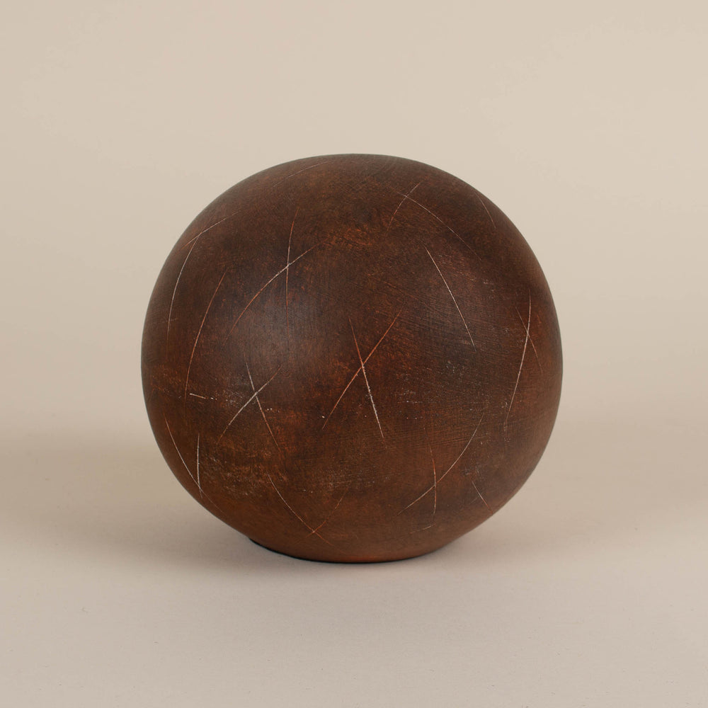 Terra Cotta Sphere - Medium