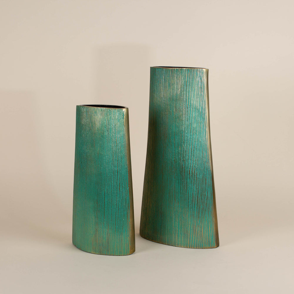 
                  
                    Pari Green Vase - Medium
                  
                