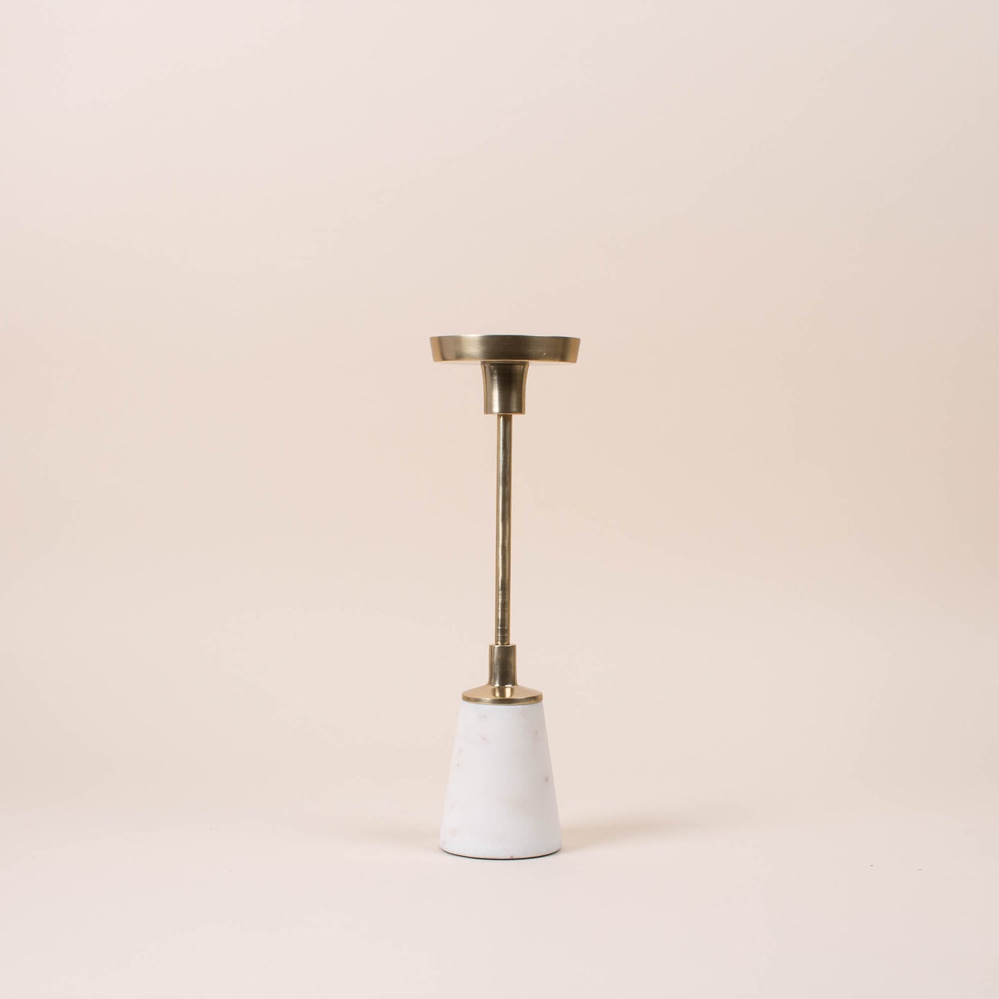 
                  
                    Medium Brass Pillar Candleholder
                  
                