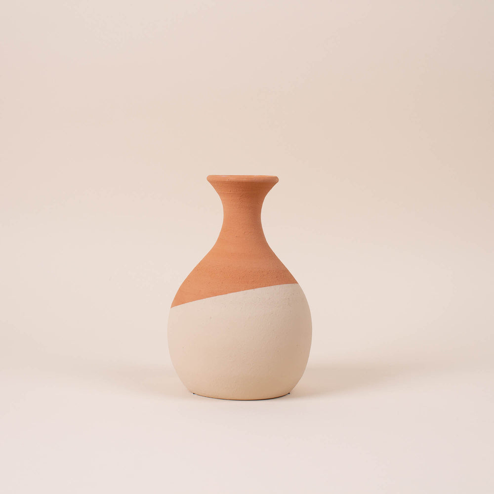 Small Ivory Dipped Vase