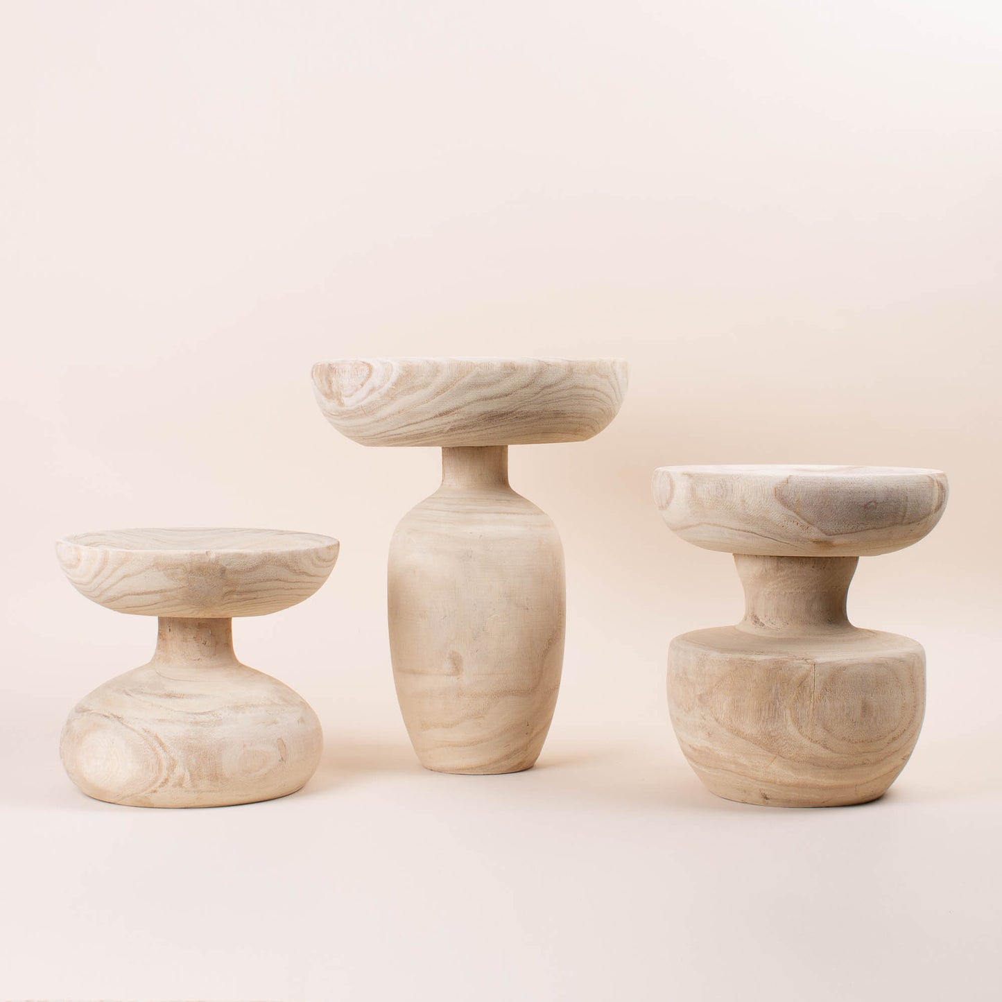 
                  
                    Medium Turned Wooden Pedestal
                  
                