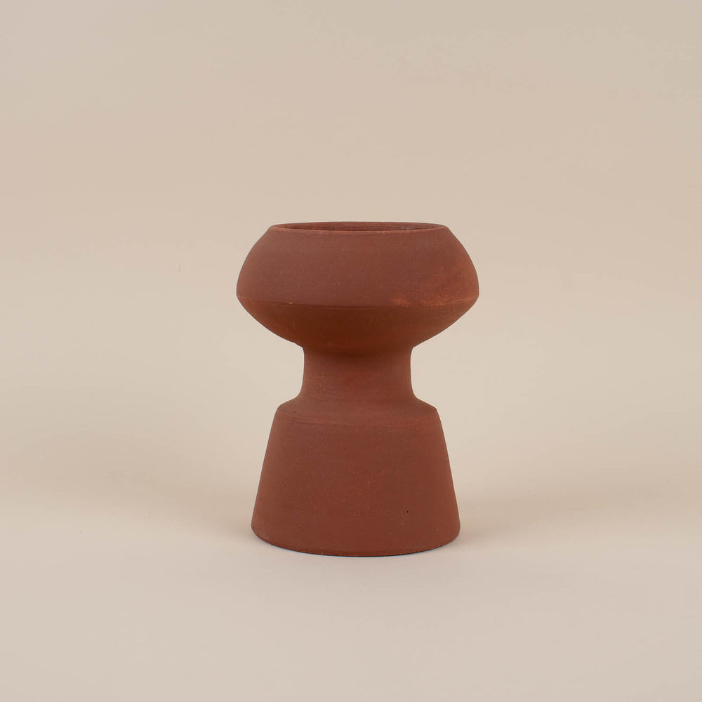 Red Clay Vase