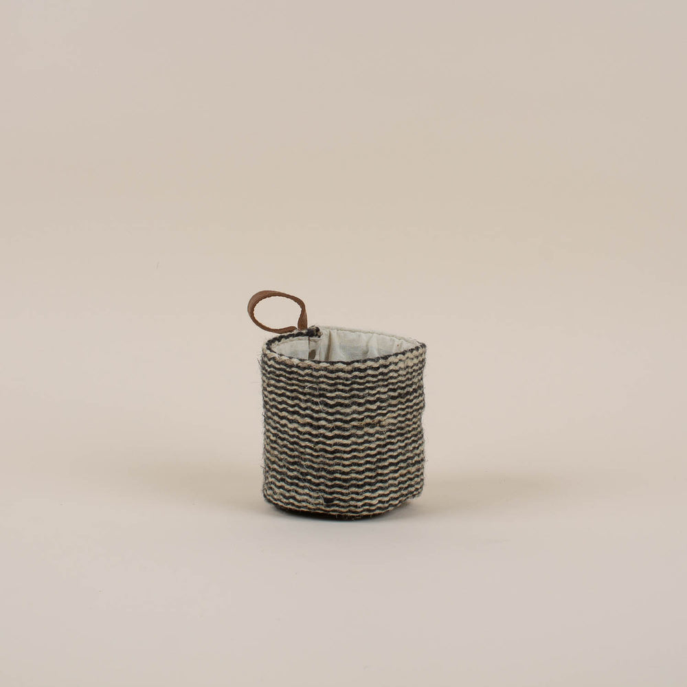 Jute Wall Basket - Small