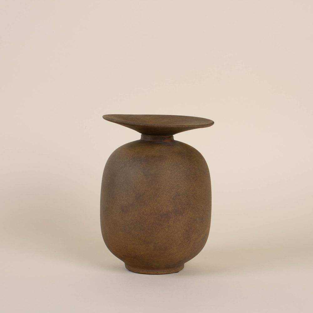 Nadir Caramel Vase