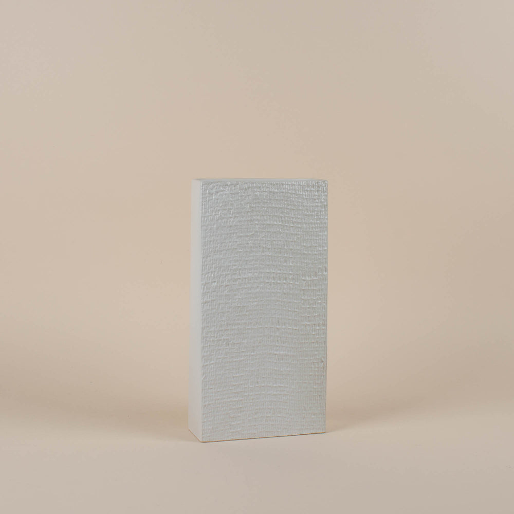 Texture Flower Box Vase Tall