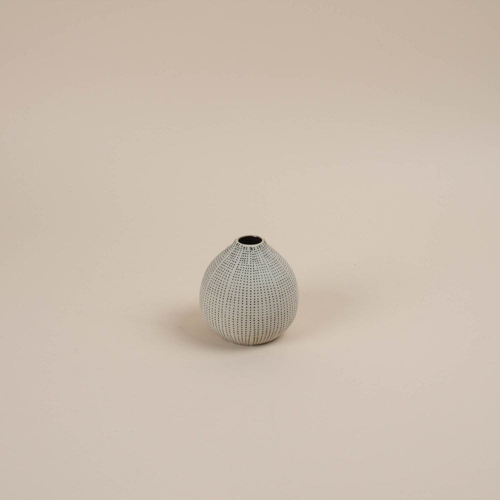 Dotted Stoneware Vase - Small
