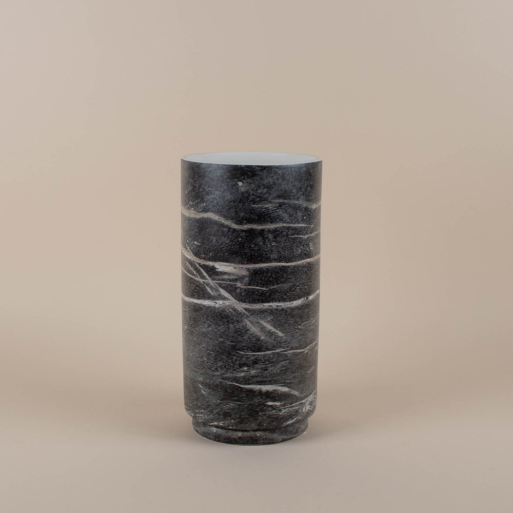 Pale Moon Ebony Vase - Large