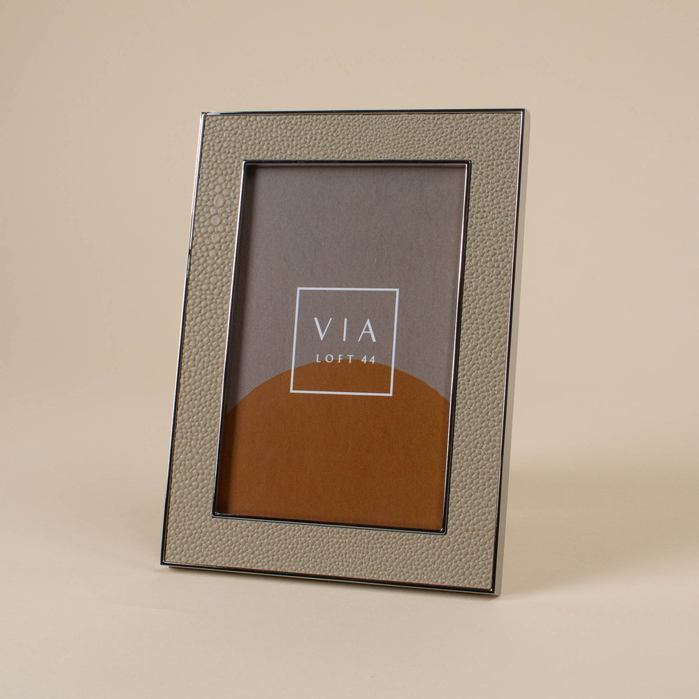 Sand Shagreen Photo Frame - 4x6
