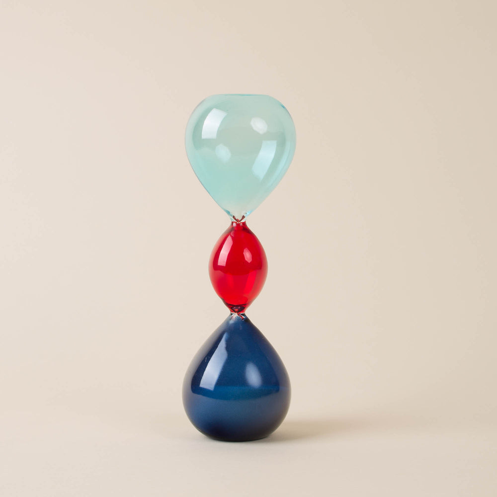 Small Sand timer - Blue & Red