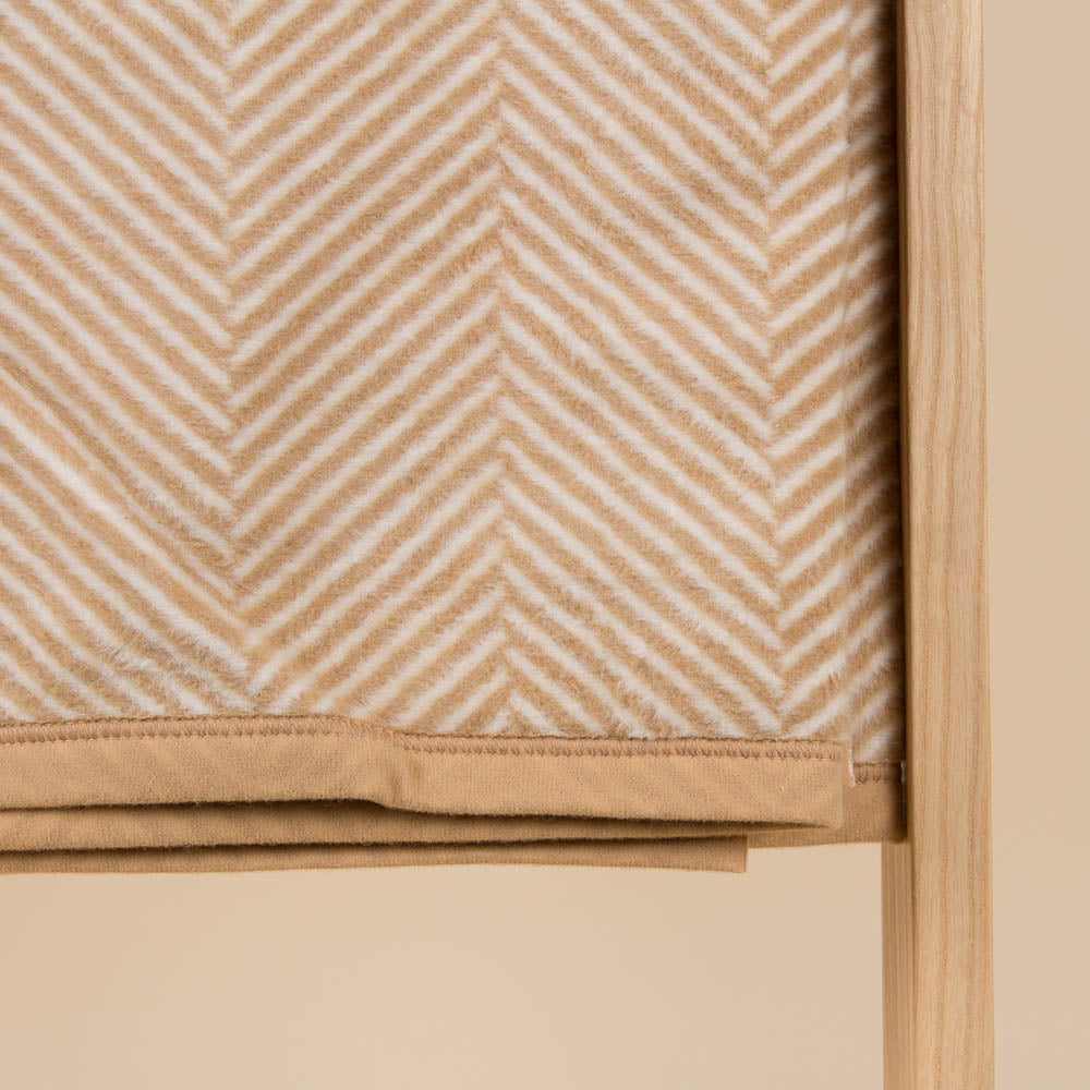 
                  
                    Harborview Herringbone Beige Blanket
                  
                