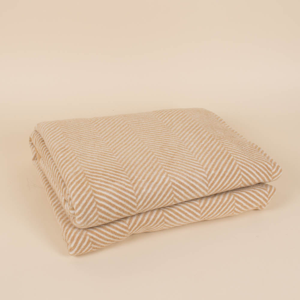 
                  
                    Harborview Herringbone Beige Blanket
                  
                