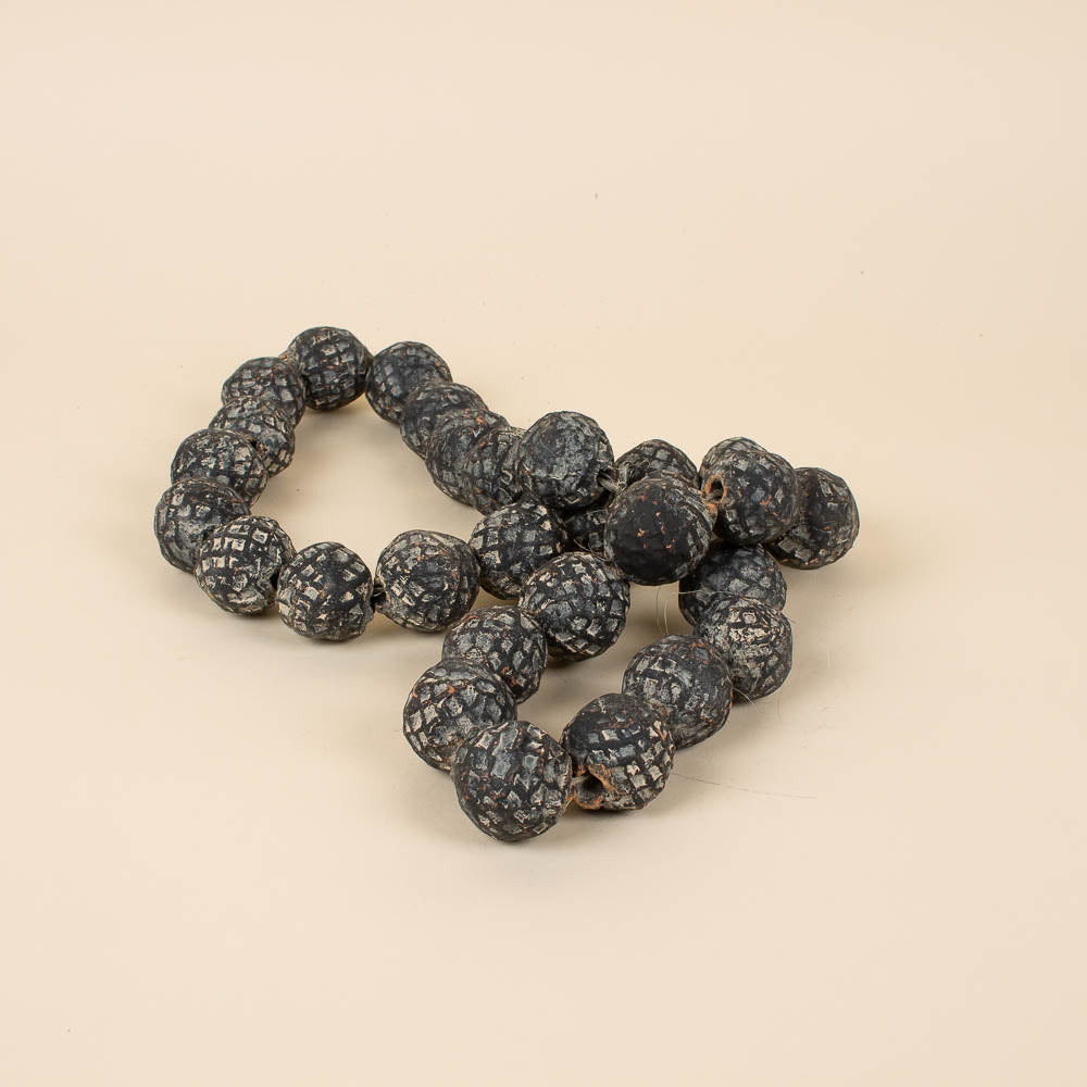 Black Clay Tabletop Beads