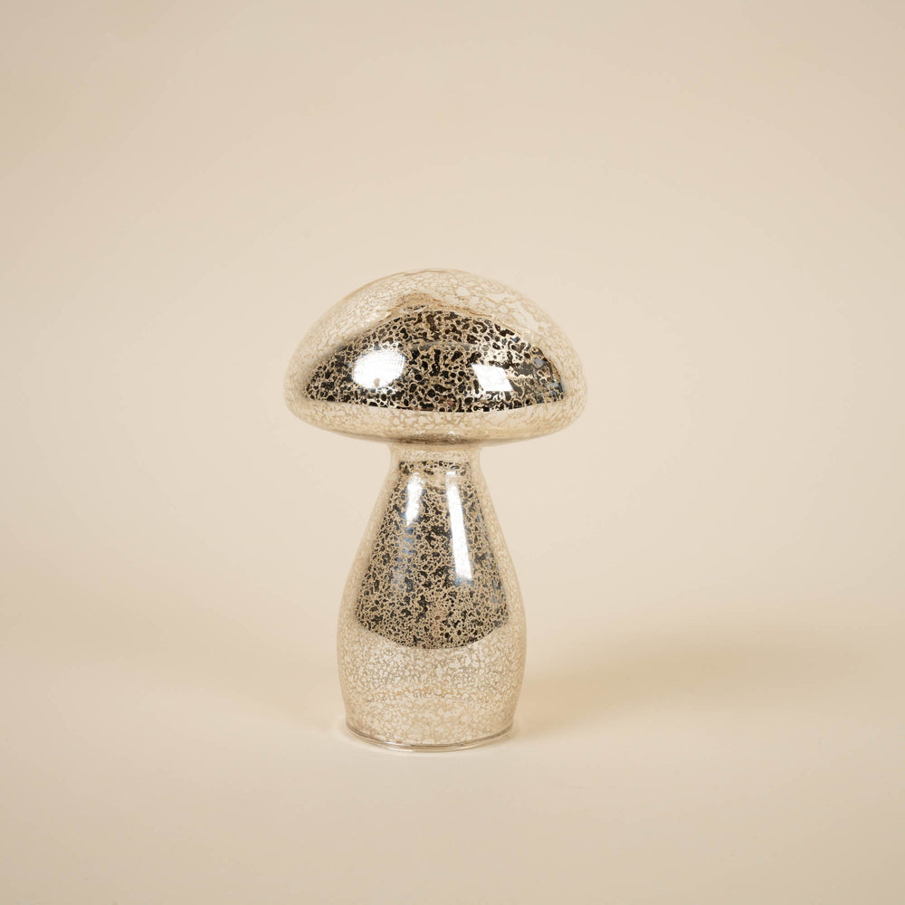 Mercury Glass Mushroom - Medium