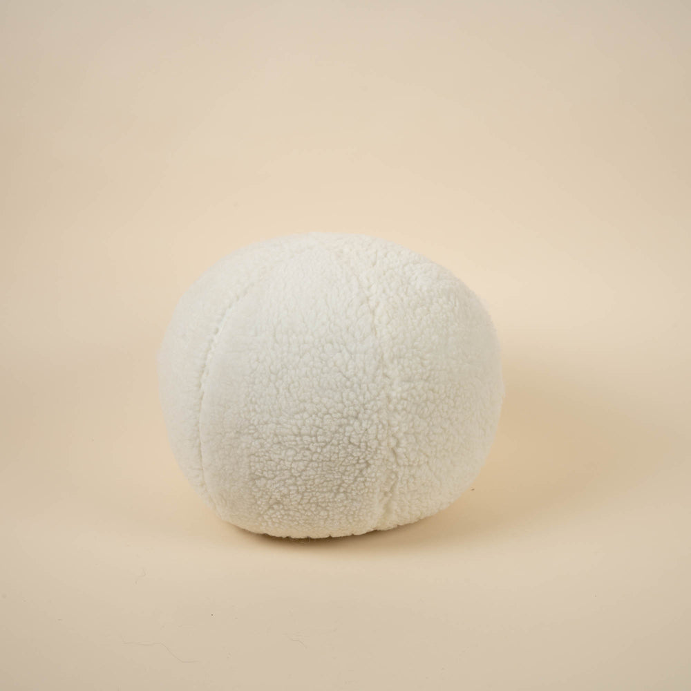 Bola White Ball Pillow