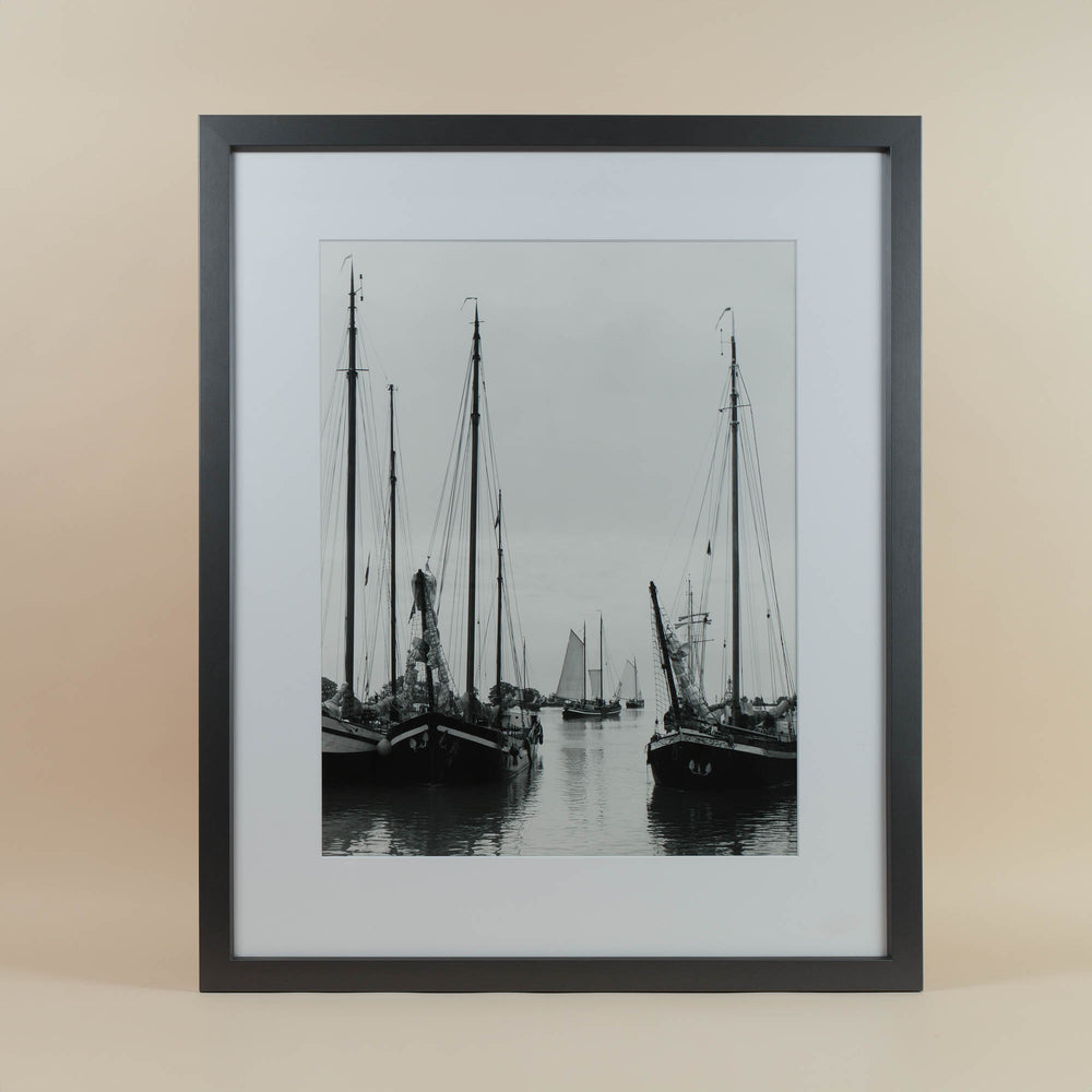 Sailboats by David Lubbers