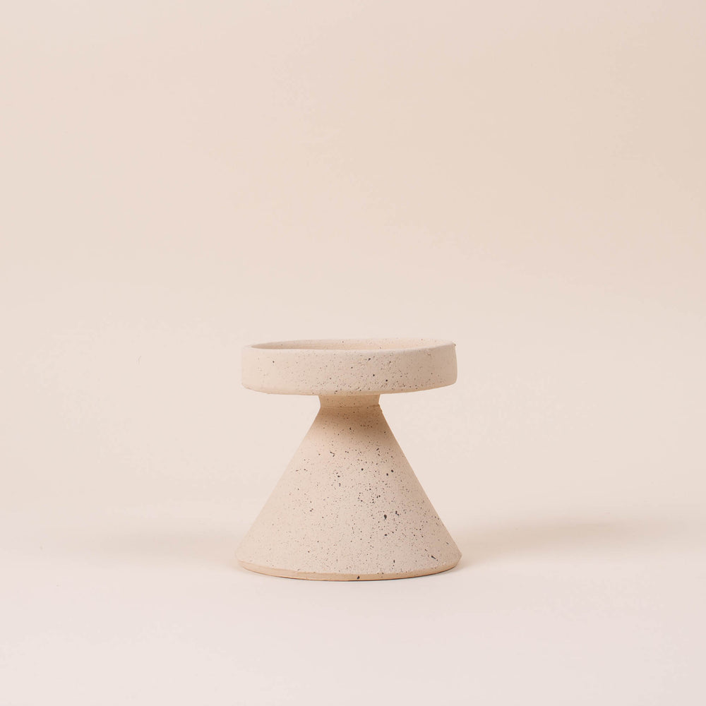 
                  
                    Small Speckled Pillar Candle Holder
                  
                