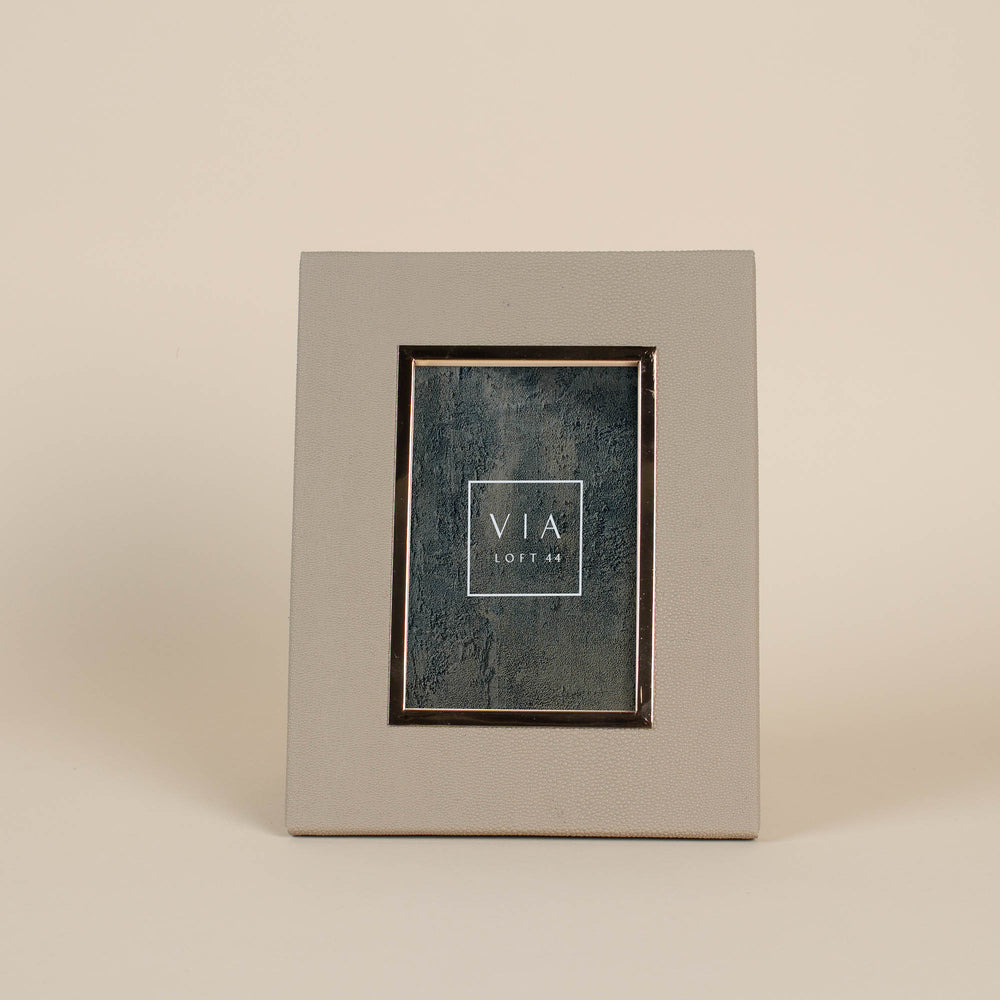 Taupe Stingray Picture Frame 4x6