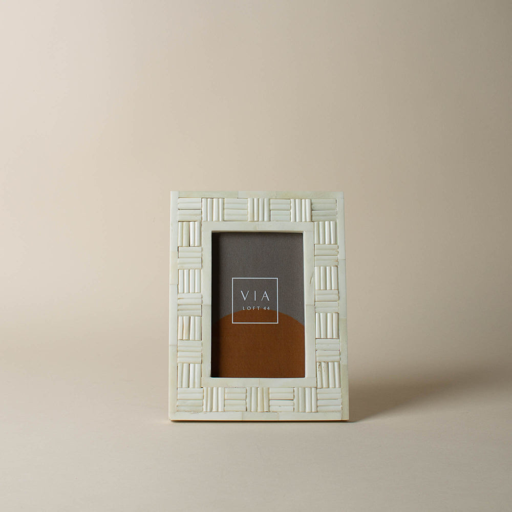 Basket Weave Photo Frame - 4x6