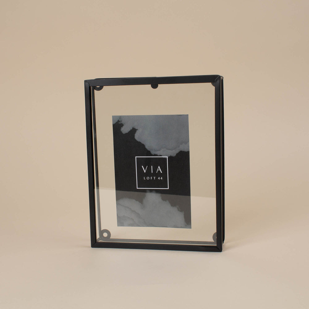 Floating Black Picture Frame 4x6